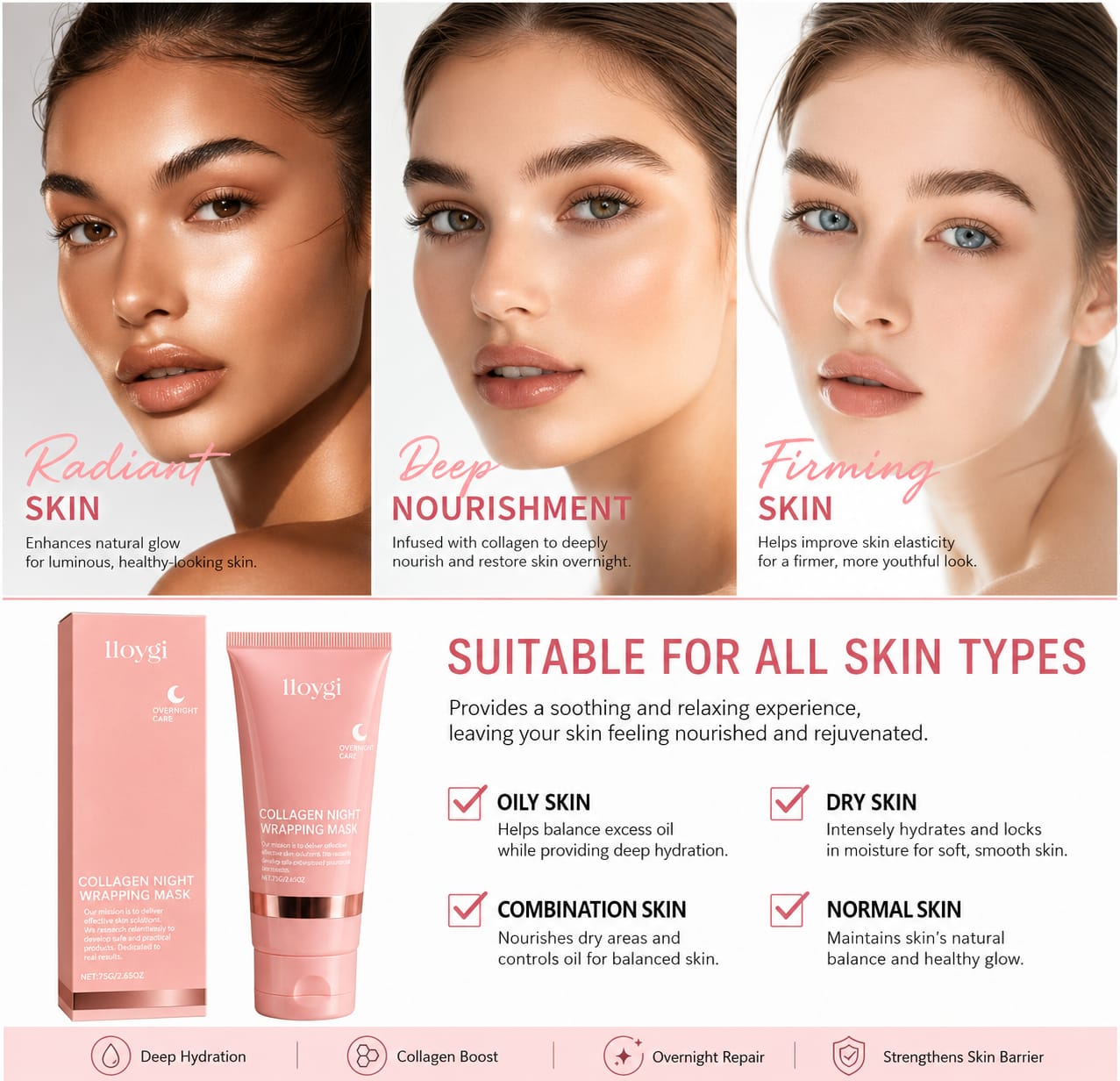 Night Glow Mask lifestyle photo